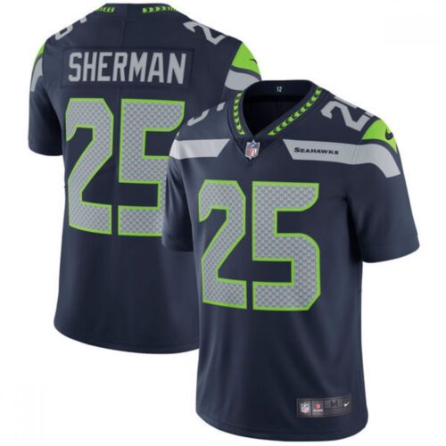 6861a39a2576c_1 Men's Seattle Seahawks #25 Richard Sherman College Navy Vapor Untouchable Limited Stitched NFL Jersey