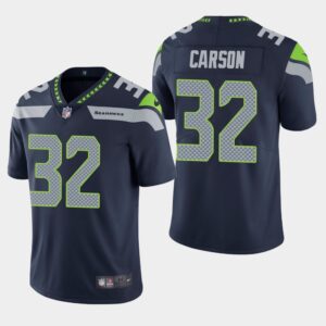 6861a3abb12da_1 Men's Seattle Seahawks #32 Chris Carson Navy Vapor Untouchable Limited Stitched NFL Jersey