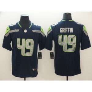 6861a3b193a31_1 Men's Seattle Seahawks #49 Shaquem Griffin Navy Vapor Untouchable Limited Stitched NFL Jersey