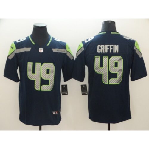6861a3b193a31_1 Men's Seattle Seahawks #49 Shaquem Griffin Navy Vapor Untouchable Limited Stitched NFL Jersey