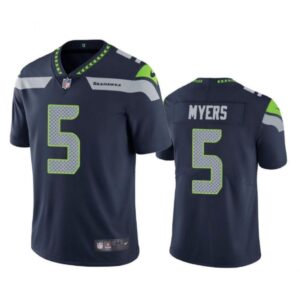 6861a3b47f655_1 Men's Seattle Seahawks #5 Jason Myers Navy Vapor Untouchable Limited Stitched Jersey