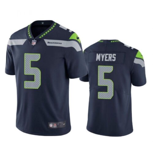6861a3b47f655_1 Men's Seattle Seahawks #5 Jason Myers Navy Vapor Untouchable Limited Stitched Jersey