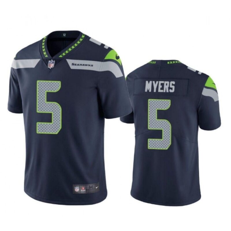 6861a3b47f655_1 Men's Seattle Seahawks #5 Jason Myers Navy Vapor Untouchable Limited Stitched Jersey