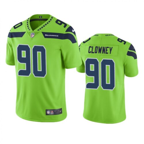 6861a41b93c5e_1 Men's Seattle Seahawks #90 Jadeveon Clowney Green Vapor Untouchable Limited Stitched NFL Jersey