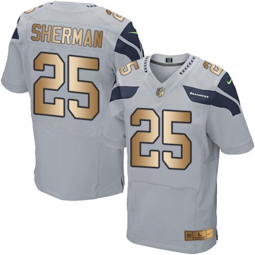 6861a45bda0d7_1 Seahawks #25 Richard Sherman Grey Alternate Men's Stitched NFL Elite Gold Jersey