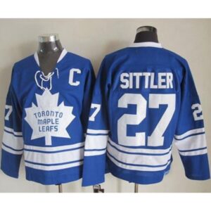 6861a4a58e52d_1 Maple Leafs #27 Darryl Sittler Blue CCM Throwback Third Stitched NHL Jersey