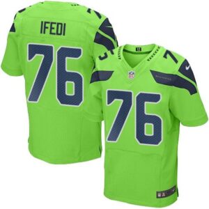 6861a4c84255b_1 Seahawks #76 Germain Ifedi Green Men's Stitched NFL Elite Rush Jersey