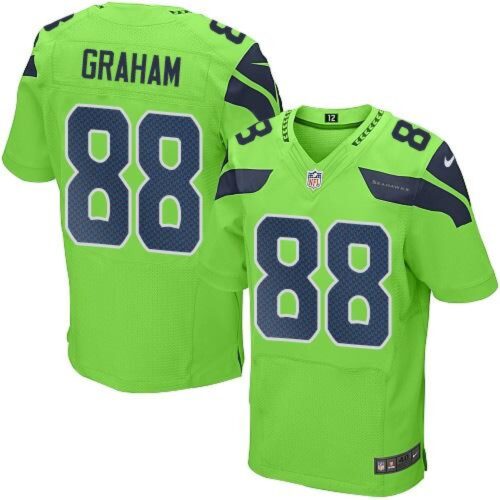 6861a4d71ed8c_1 Seahawks #88 Jimmy Graham Green Men's Stitched NFL Elite Rush Jersey