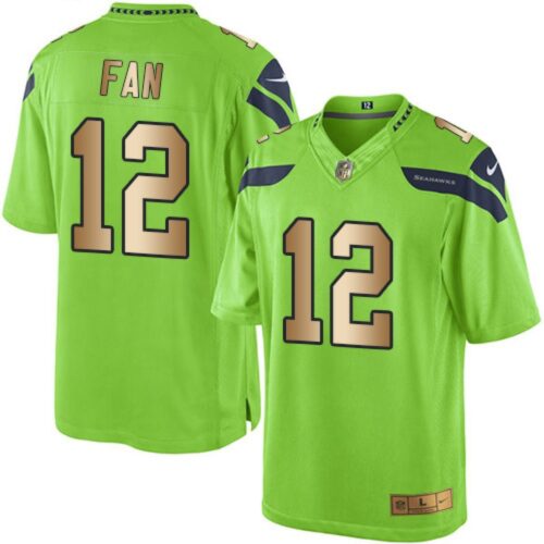 6861a4e675bfc_1 Seahawks #12 Fan Green Men's Stitched NFL Limited Gold Rush Jersey