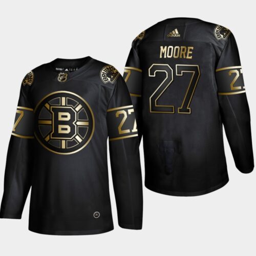 6861a552452ed_1 Men's Boston Bruins #27 John Moore Black Golden Edition Stitched NHL Jersey