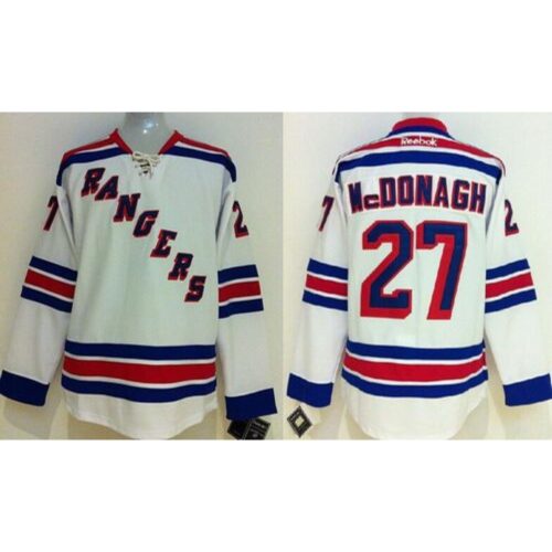 6861a59a06b1e_1 Rangers #27 Ryan McDonagh White Stitched Youth NHL Jersey