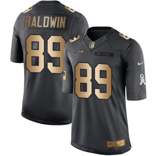 6861a59b33ff7_1 Seahawks #89 Doug Baldwin Black Men's Stitched NFL Limited Gold Salute To Service Jersey