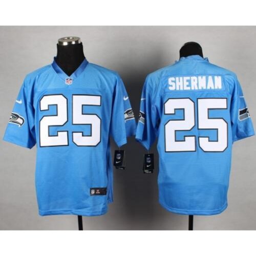 6861a5a42c496_1 Seahawks #25 Richard Sherman Light Blue Men's Stitched NFL Elite Jersey