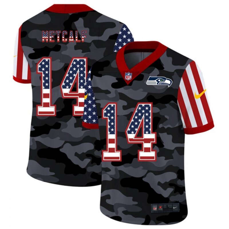 6861a5d3222e9_1 Men's Seattle Seahawks #14 D.K. Metcalf 2020 Camo USA Flag Limited Stitched Jersey