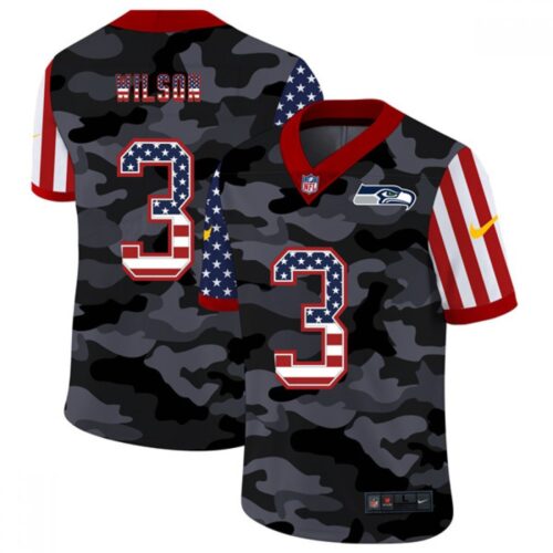 6861a5d966db9_1 Men's Seattle Seahawks #3 Russell Wilson 2020 Camo USA Flag Limited Stitched Jersey
