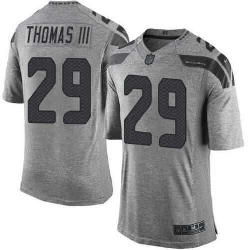 6861a5f6c28c0_1 Seahawks #29 Earl Thomas III Gray Men's Stitched NFL Limited Gridiron Gray Jersey