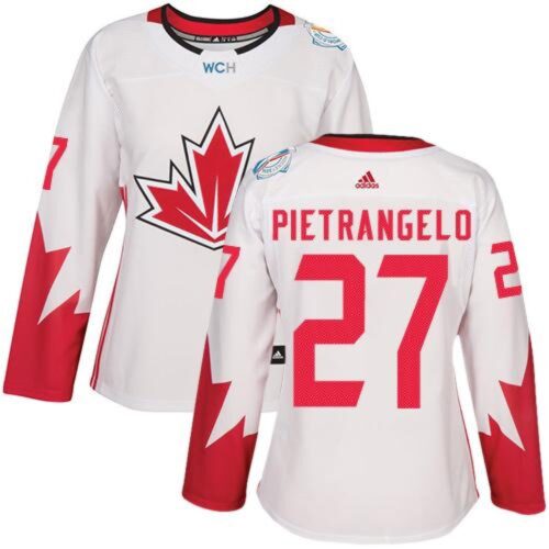 6861a603ed6fe_1 Team Canada #27 Alex Pietrangelo White 2016 World Cup Women's Stitched NHL Jersey
