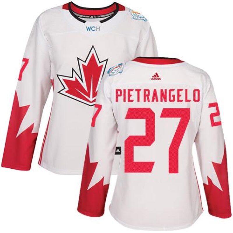 6861a603ed6fe_1 Team Canada #27 Alex Pietrangelo White 2016 World Cup Women's Stitched NHL Jersey