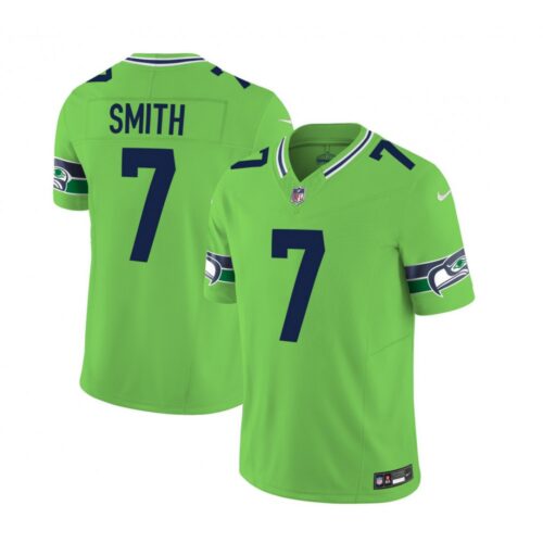 6861a6150e693_1 Men's Seattle Seahawks #7 Geno Smith 2023 F.U.S.E. Green Limited Stitched Football Jersey