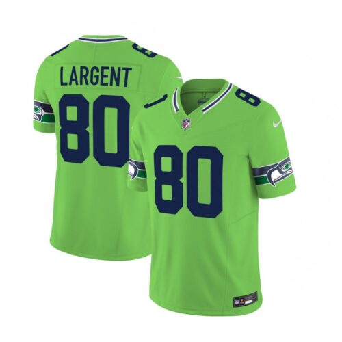 6861a617e1d16_1 Men's Seattle Seahawks #80 Steve Largent 2023 F.U.S.E. Green Limited Stitched Football Jersey