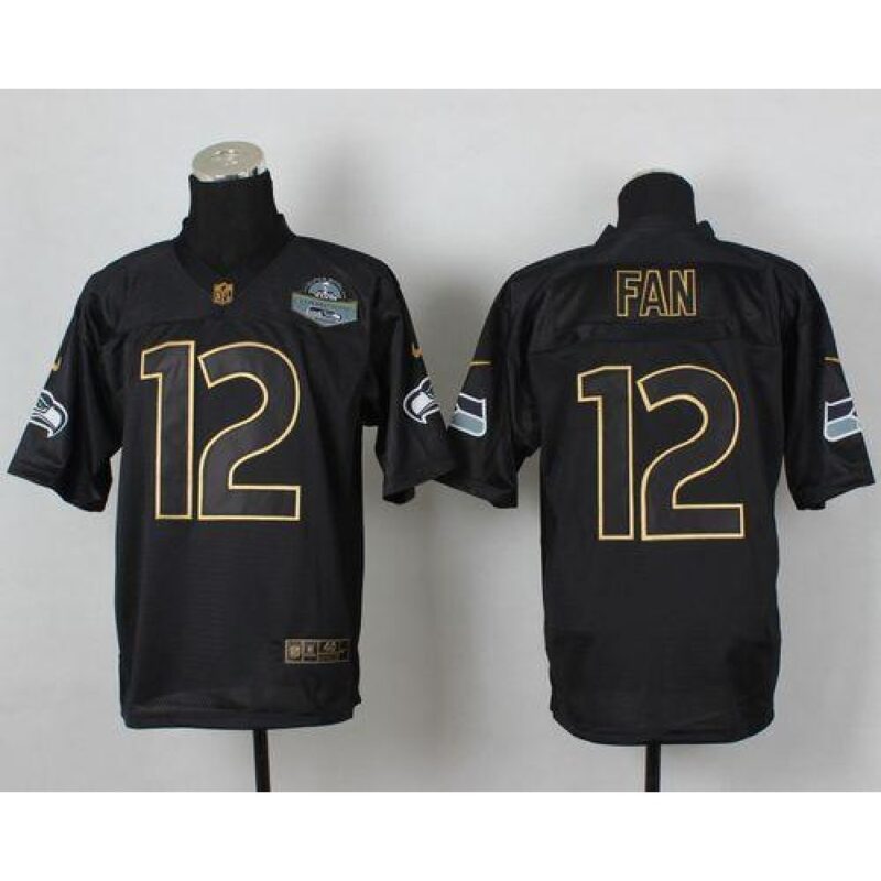6861a632f3e8a_1 Seahawks #12 Fan Black Gold No. Fashion Men's Stitched NFL Elite Jersey