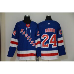 6861a6932a720_1 Men's New York Rangers #24 Kaapo Kakko Blue Breakaway Stitched NHL Jersey