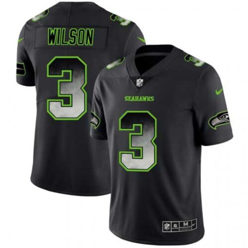 6861a6a6b7e98_1 Men's Seattle Seahawks #3 Russell Wilson Black 2019 Smoke Fashion Limited Stitched NFL Jersey