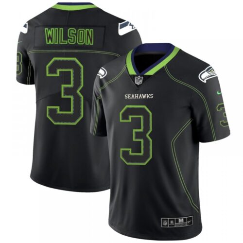 6861a6a99c194_1 Men's Seattle Seahawks #3 Russell Wilson Black 2018 Lights Out Color Rush NFL Limited Stitched Jersey