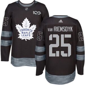6861a6ae694fa_1 Maple Leafs #25 James Van Riemsdyk Black 1917-2017 100th Anniversary Stitched NHL Jersey