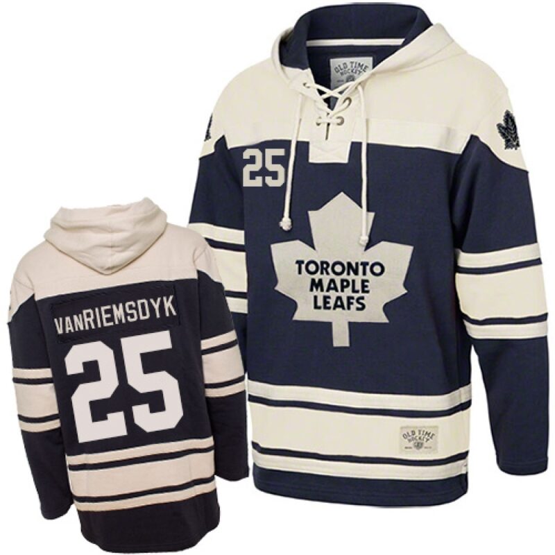 6861a6b49f2bd_1 Maple Leafs #25 James Van Riemsdyk Blue Sawyer Hooded Sweatshirt Stitched NHL Jersey