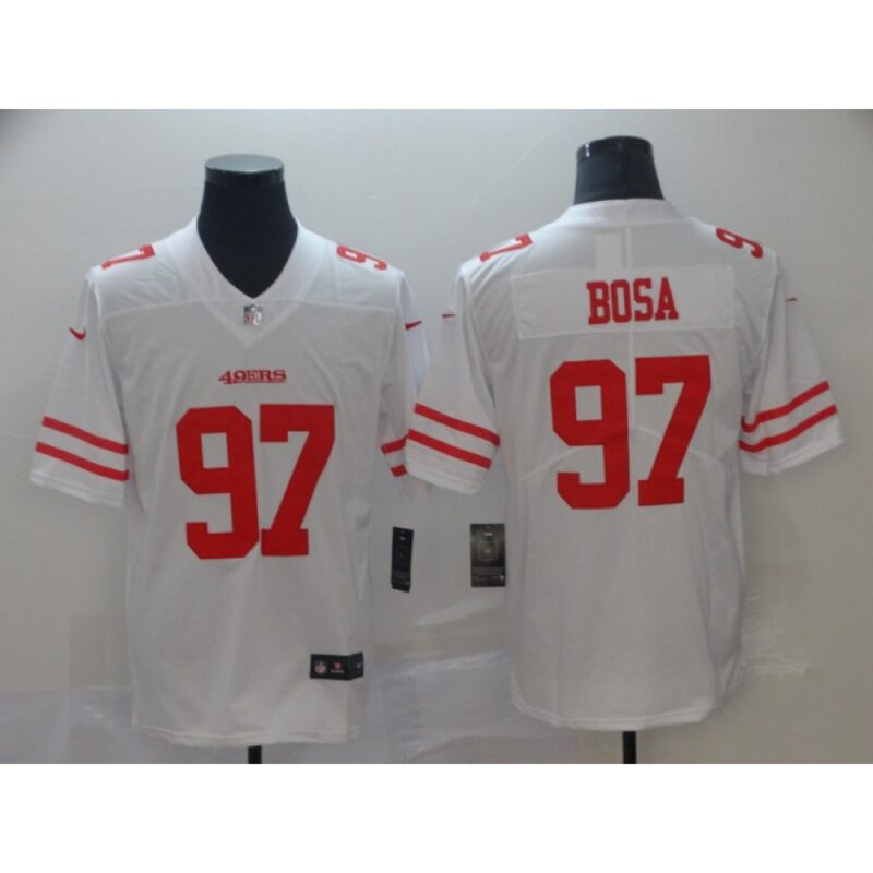 6861a700bab49_1 Men's San Francisco 49ers #97 Nick Bosa White Vapor Untouchable Limited Stitched NFL Jersey