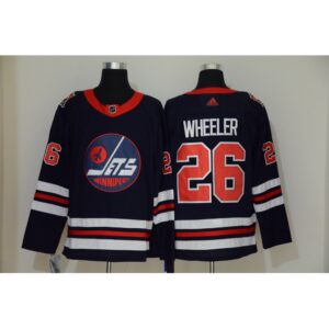 6861a7230a530_1 Men's Winnipeg Jets #26 Blake Wheeler Navy Stitched NHL Jersey