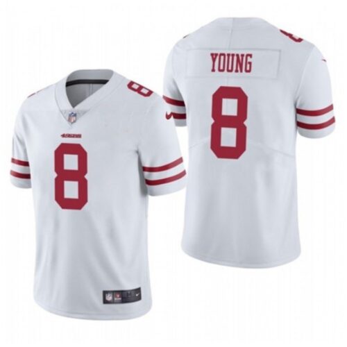 6861a729d4f03_1 Men's San Francisco 49ers #8 Steve Young White Vapor Untouchable Stitched Football Jersey