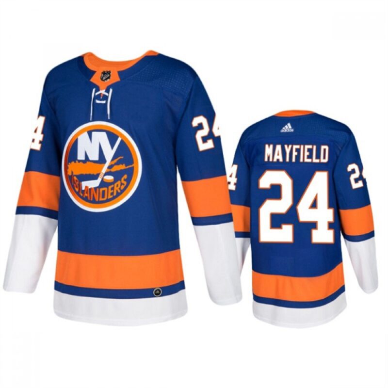 6861a72f7992c_1 Men's New York Islanders #24 Scott Mayfield Royal Stitched Jersey