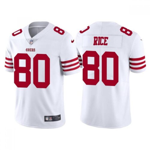 6861a72f79935_1 Men's San Francisco 49ers #80 Jerry Rice 2022 New White Vapor Untouchable Stitched Football Jersey