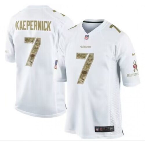 6861a73850f13_1 Men's San Francisco 49ers #7 Colin Kaepernick White Salute To Service Limited Stitched Football Jersey