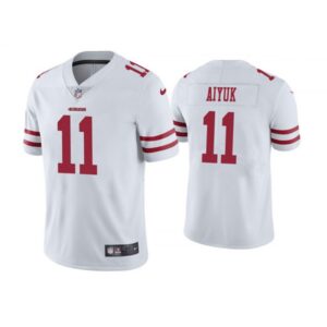 6861a7472030b_1 Men's San Francisco 49ers #11 Brandon Aiyuk White Vapor Untouchable Limited Stitched Jersey