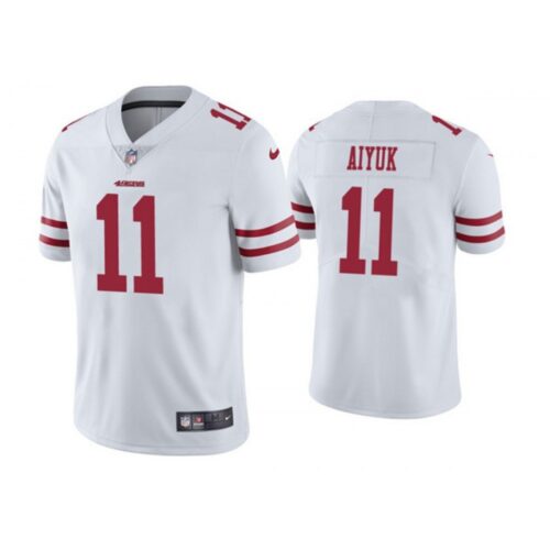 6861a7472030b_1 Men's San Francisco 49ers #11 Brandon Aiyuk White Vapor Untouchable Limited Stitched Jersey