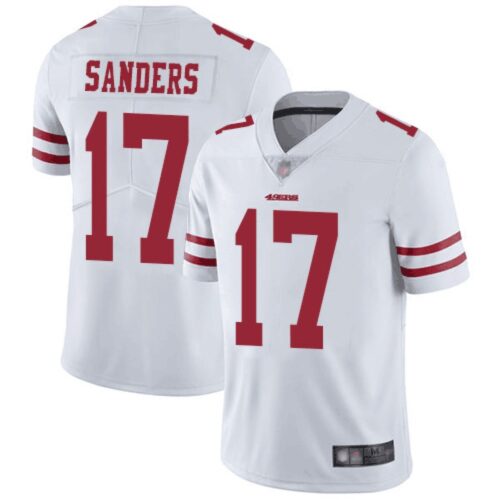 6861a769b763d_1 Men's San Francisco 49ers #17 Emmanuel Sanders White Vapor Untouchable Limited Stitched NFL Jersey