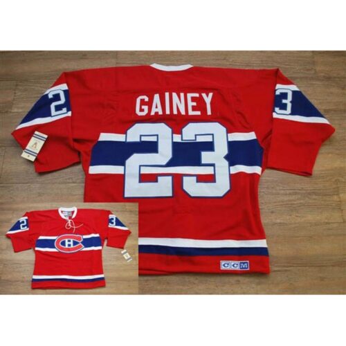 6861a7aaa659c_1 Canadiens #23 Bob Gainey Stitched Red CH CCM Throwback NHL Jersey