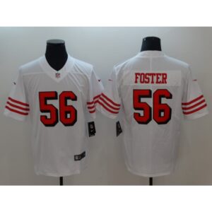 6861a7cb9e0b3_1 Men's NFL San Francisco 49ers #56 Reuben Foster White Untouchable Limited Stitched Jersey