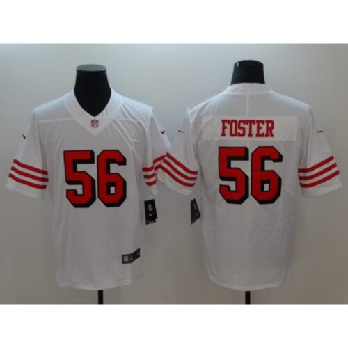 6861a7cb9e0b3_1 Men's NFL San Francisco 49ers #56 Reuben Foster White Untouchable Limited Stitched Jersey