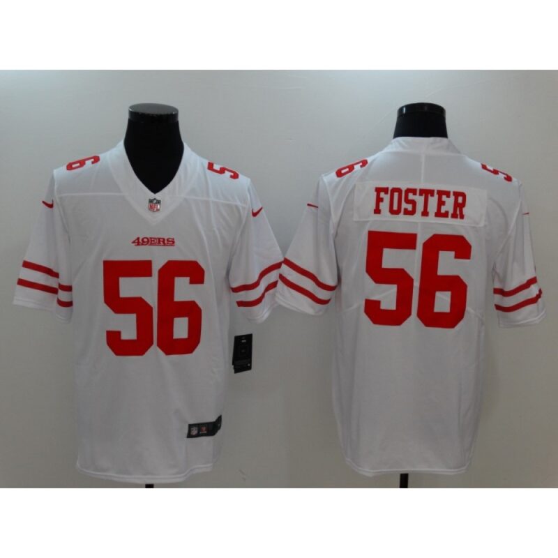 6861a7d161c94_1 Men's San Francisco 49ers #56 Reuben Foster White Vapor Untouchable Player Limited Jersey