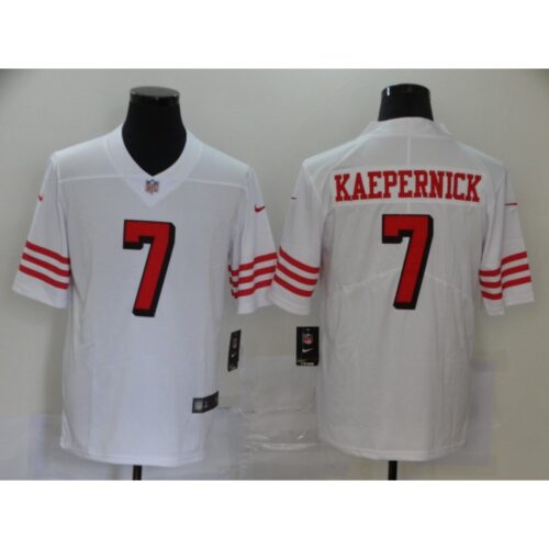 6861a7d716571_1 Men's San Francisco 49ers #7 Colin Kaepernick New White Vapor Untouchable Limited Stitched Jersey