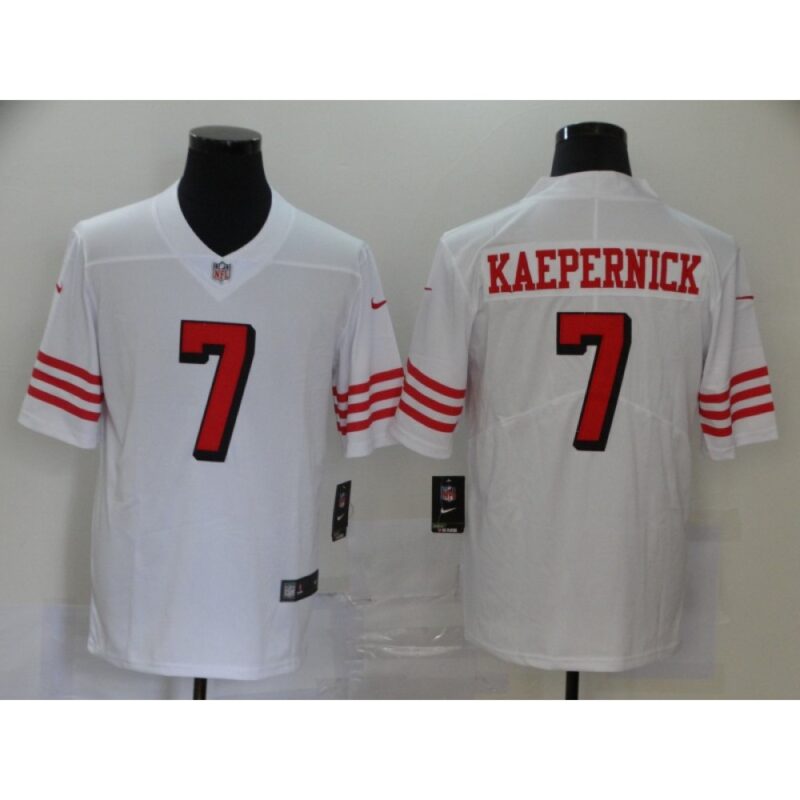 6861a7d716571_1 Men's San Francisco 49ers #7 Colin Kaepernick New White Vapor Untouchable Limited Stitched Jersey