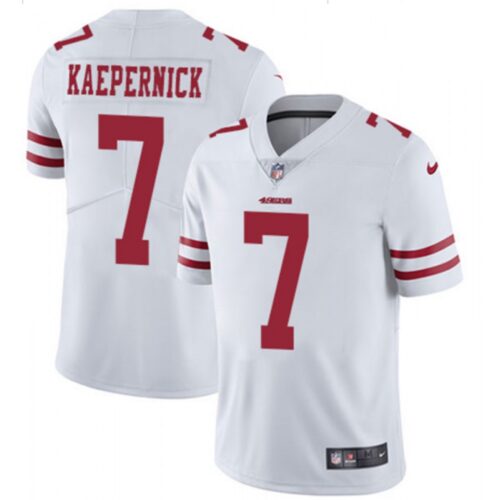 6861a7d9eb249_1 Men's San Francisco 49ers #7 Colin Kaepernick White 2018 Vapor Untouchable Limited NFL Stitched Jersey