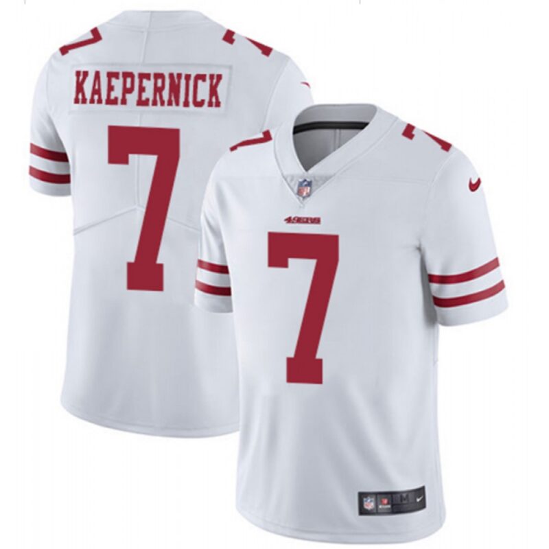 6861a7d9eb249_1 Men's San Francisco 49ers #7 Colin Kaepernick White 2018 Vapor Untouchable Limited NFL Stitched Jersey