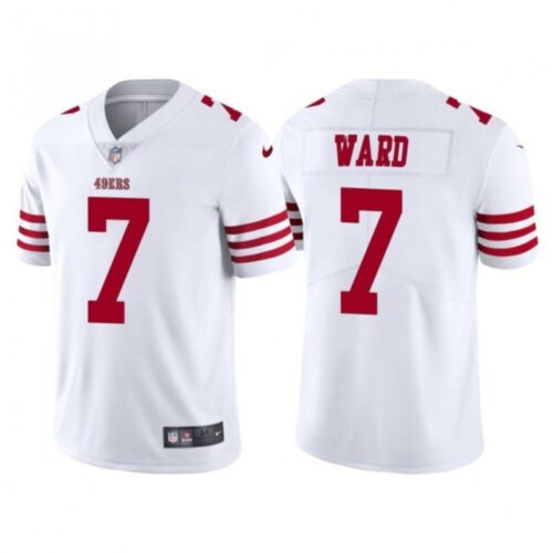 6861a7dce5448_1 Men's San Francisco 49ers #7 Charvarius Ward White Vapor Untouchable Limited Stitched Football Jersey