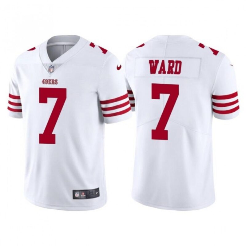 6861a7dce5448_1 Men's San Francisco 49ers #7 Charvarius Ward White Vapor Untouchable Limited Stitched Football Jersey