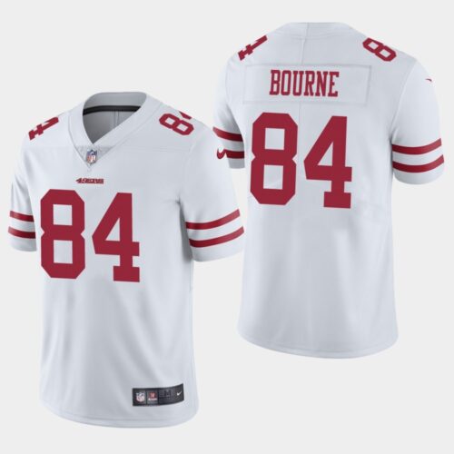 6861a805ca82e_1 Men's San Francisco 49ers #84 Kendrick Bourne White Vapor Untouchable Limited Stitched NFL Jersey
